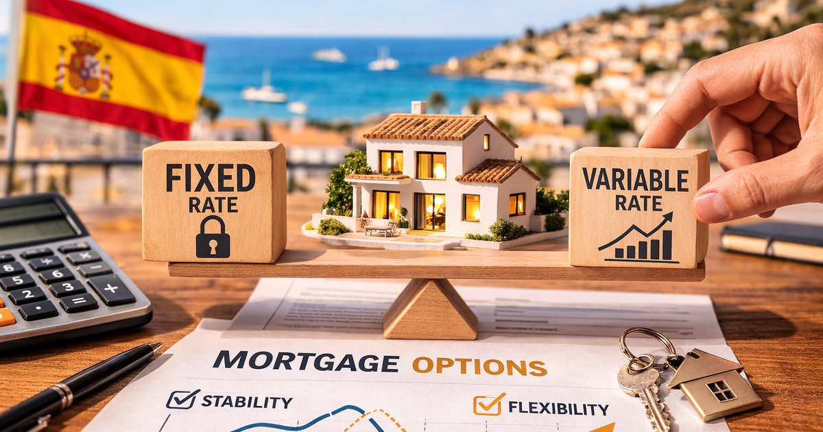Fixed vs Variable Rate Mortgages in Spain: What Really Matters?