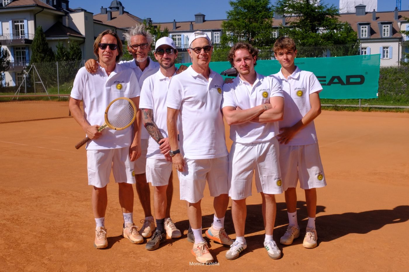 Golden Era Sports Tour players in St. Moritz